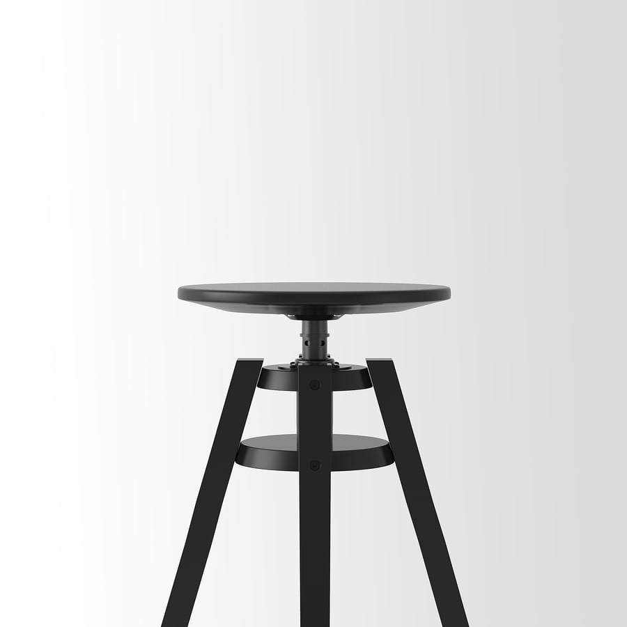 DALFRED Bar stool, black IKEA