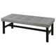 Option: DALHOLEN Bench, gray/black-brown, 44 1/8 "