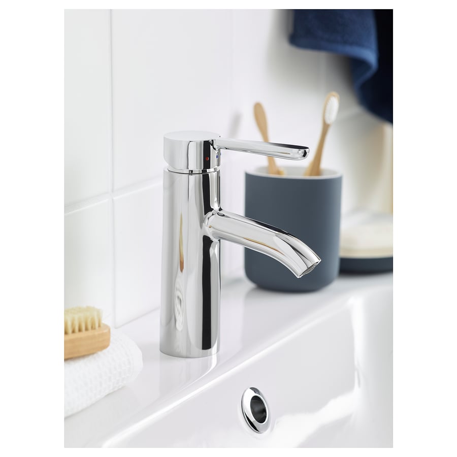 DALSKÄR Bath faucet with strainer, chrome plated - IKEA