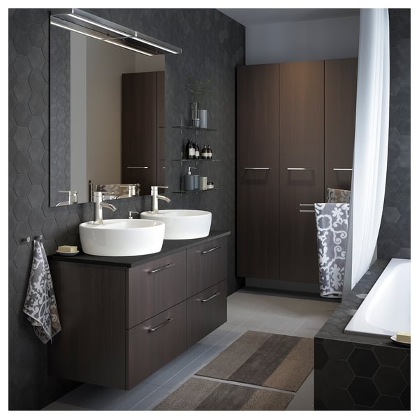 Dalskar Bath Faucet With Strainer Stainless Steel Color Ikea