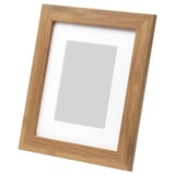 DALSKÄRR Frame, wood effect/light brown, 8x10 "