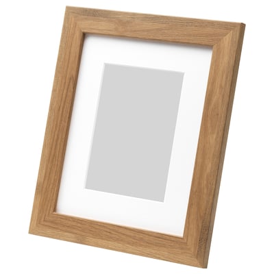 DALSKÄRR Frame, wood effect/light brown, 8x10 "