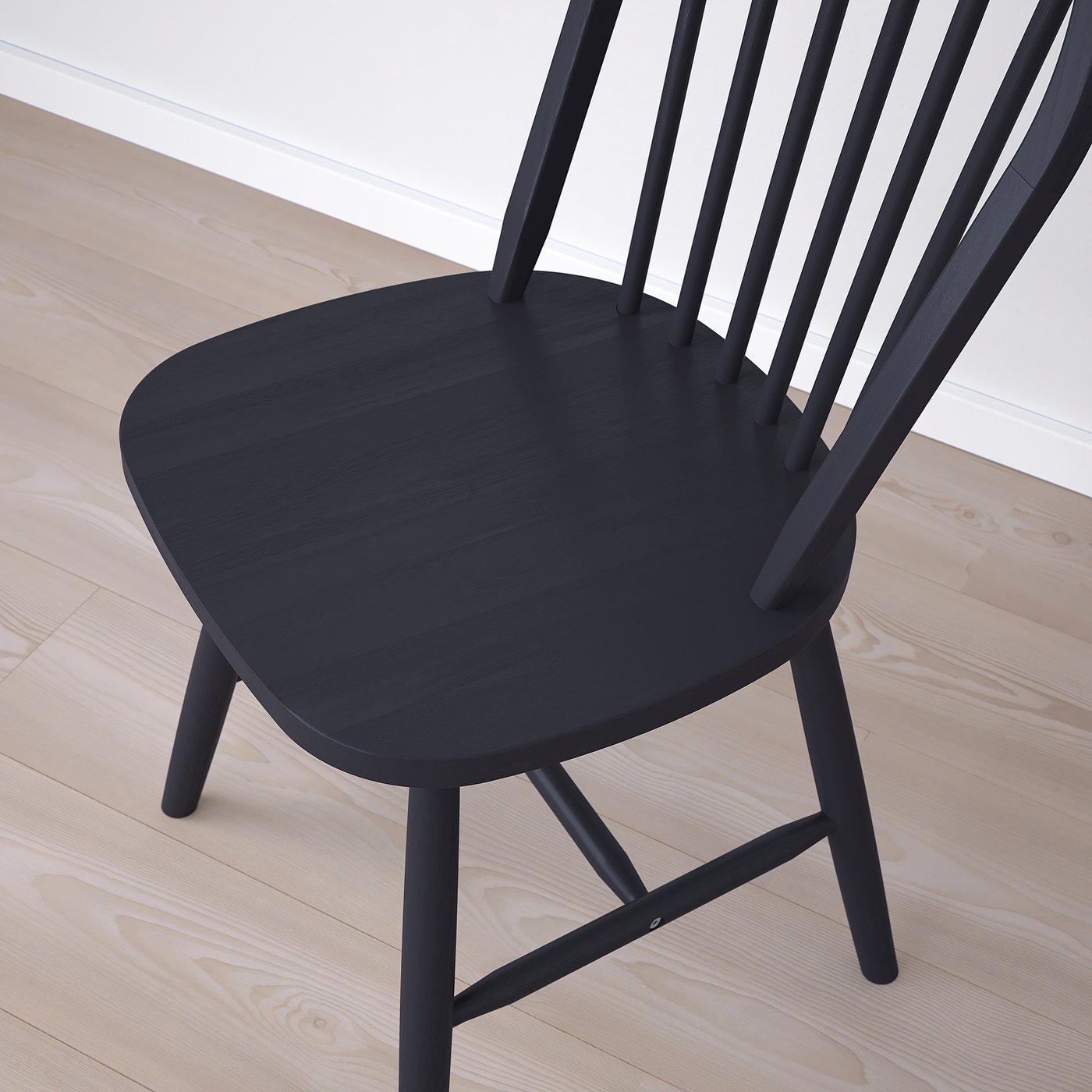 DANDERYD / SKOGSTA table and 4 chairs, black/black, 511/8