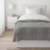 DÅRÖRT Throw, gray, 51x67 "
