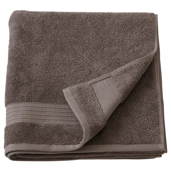 DÅRREPE Bath towel, brown, 28x55 - IKEA