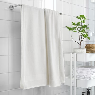 SALVIKEN Bath towel, light green, 28x55 - IKEA