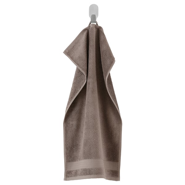 DÅRREPE Hand towel, brown, 16x28 "