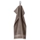 Option: DÅRREPE Hand towel, brown, 16x28 "