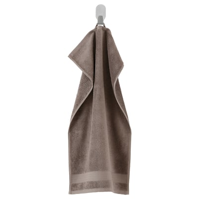 DÅRREPE Hand towel, brown, 16x28 "