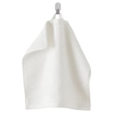 DÅRREPE Washcloth, white, 12x12 "