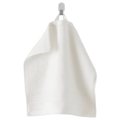 DÅRREPE Washcloth, white, 12x12 "