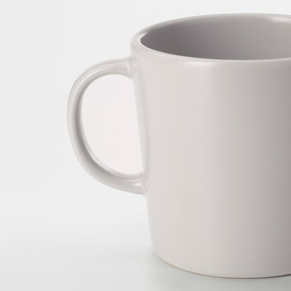 FÄRGKLAR Mug, glossy beige, 13 oz - IKEA