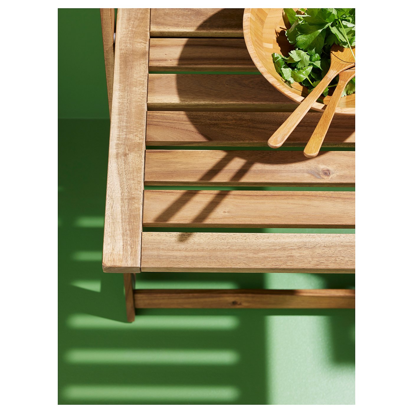 Folding table, brown 4