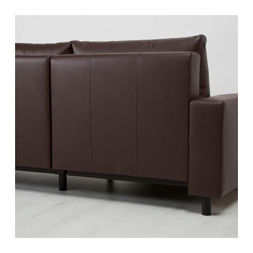 DJURSBO Sleeper sectional 3 seat Kimstad brown IKEA