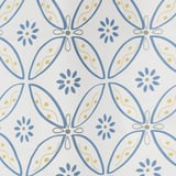 DOCKBÅT Shower curtain, white/multicolor, 72x72 "