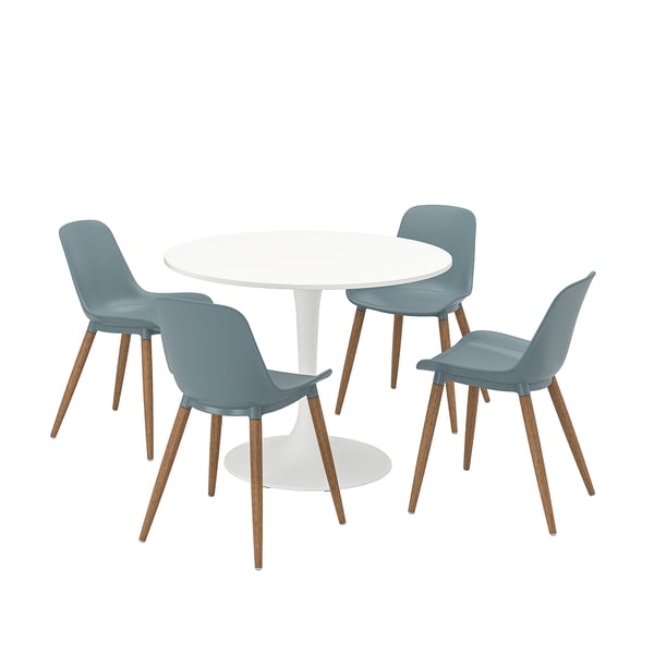 DOCKSTA / GRÖNSTA table and 4 chairs, 401/2" IKEA