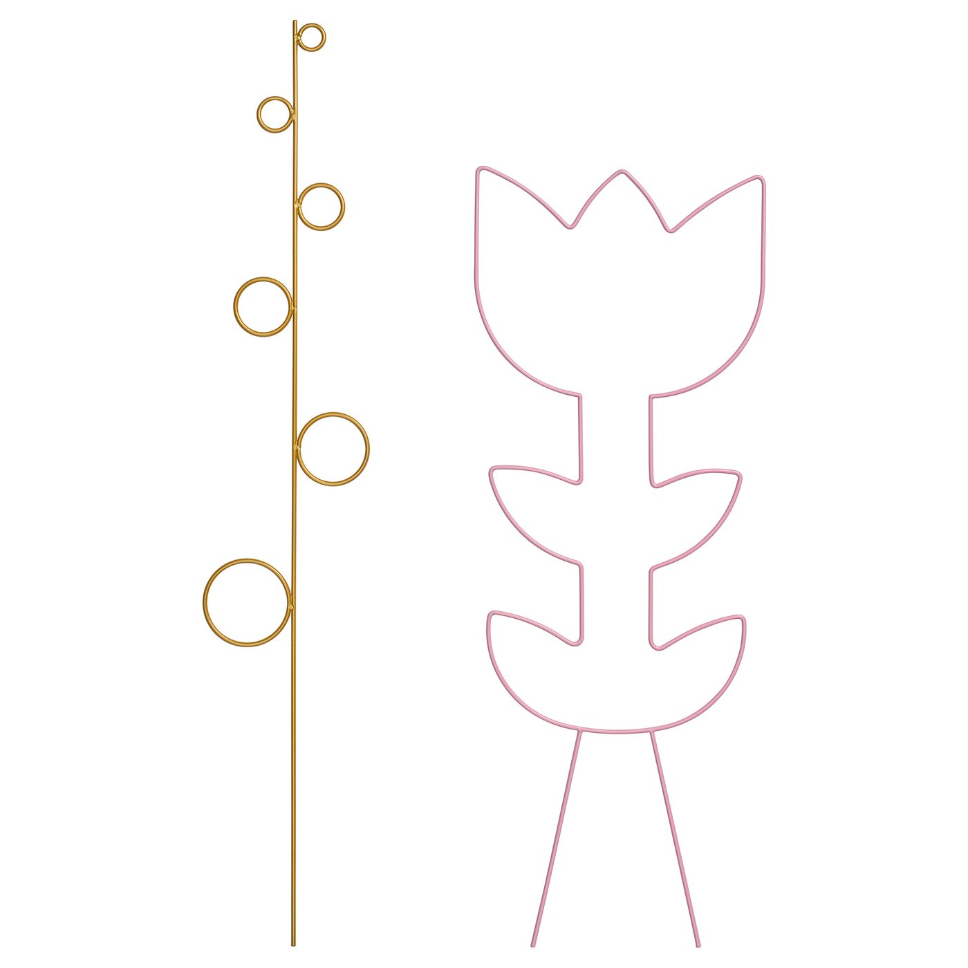 Plant Trellis Set Of 2, Indoor/Outdoor/Mixed Shapes