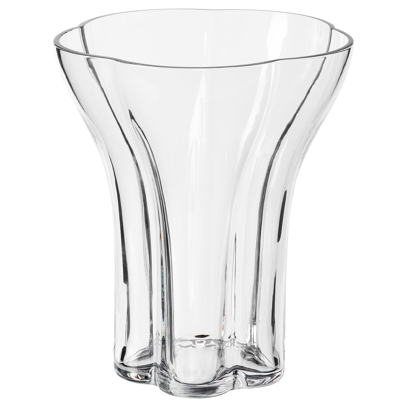 Vase, Clear Glass