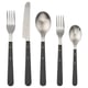DOFTSKÖLD 20-piece flatware set, black