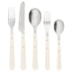 DOFTSKÖLD 20-piece flatware set, off-white