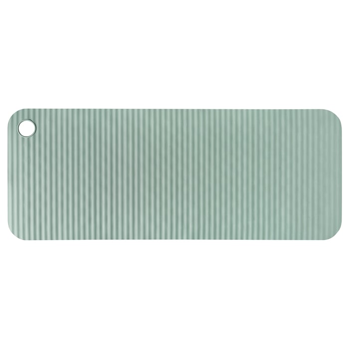 DOPPA bathtub mat, graygreen, 13x33" IKEA