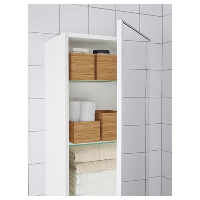 DRAGAN 4-piece bathroom set, bamboo - IKEA