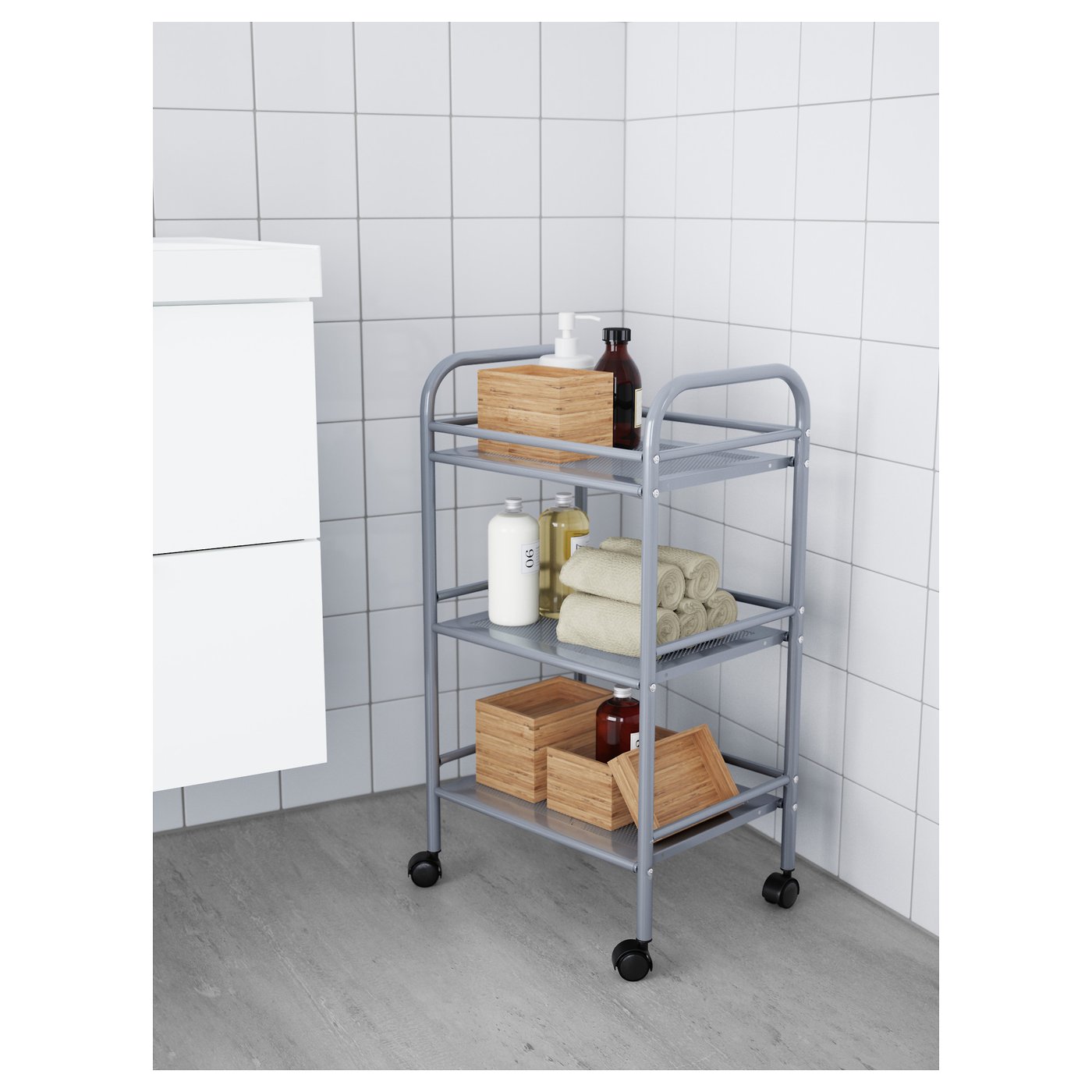 Ikea Metal Rolling Cart DreamtoMeet