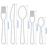 DRAGON 20-piece flatware set, stainless steel