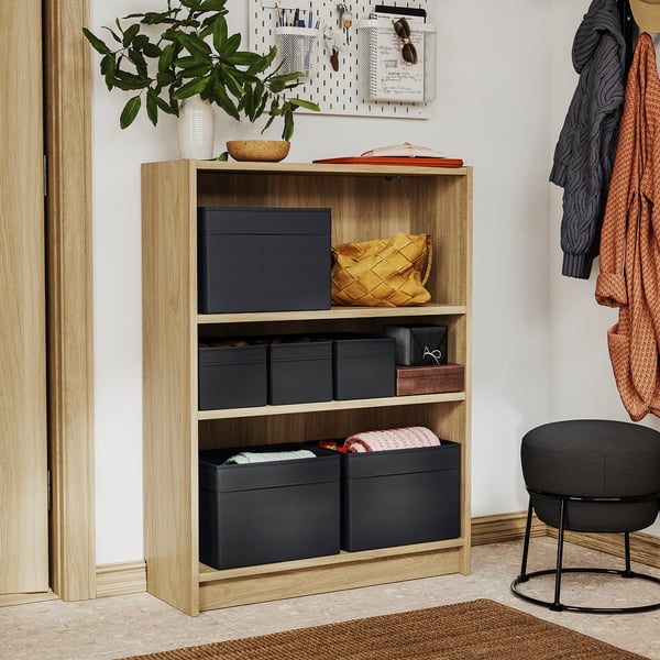 DRÖNA Box, black, 9 ¾x13 ¾x9 ¾ "