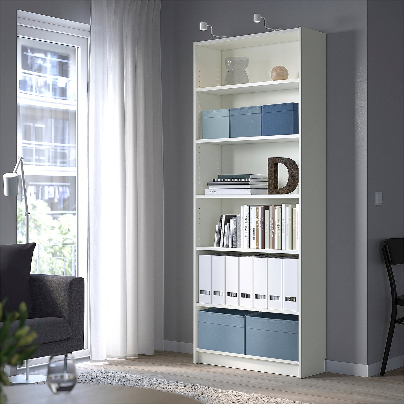 IKEA - ★3★ AXSTAD drawer front, matte blue, 18x10
