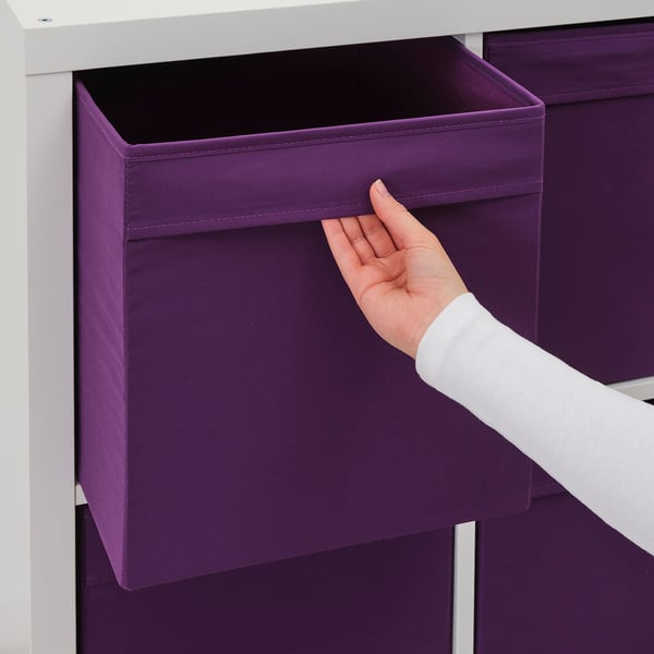 DRÖNA Box, purple, 13x15x13" IKEA