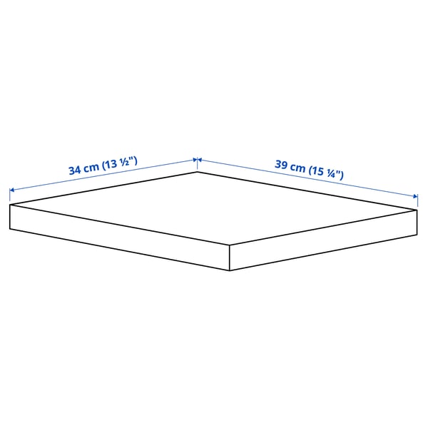 DRÖNA Lid, dark gray textile, 15 ¼x13 ½ "