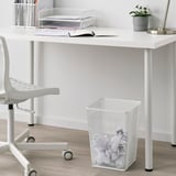 DRÖNJÖNS Wastepaper basket, white