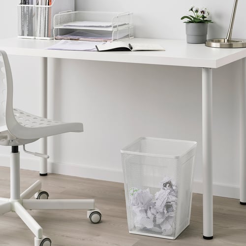 DRÖNJÖNS wastepaper basket, white IKEA