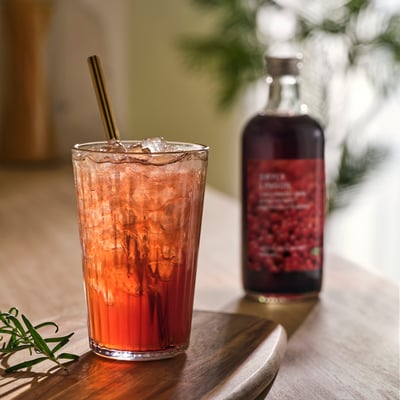 DRYCK LINGON Lingonberry syrup, 17 oz