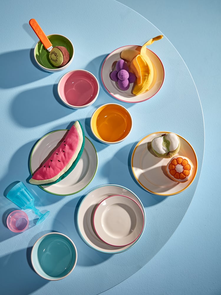 DUKTIG 9piece fruit basket set IKEA