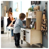 DUKTIG Play kitchen, birch, 28 3/8x15 3/4x42 7/8 "