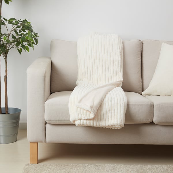 Dunmal Throw White Ikea