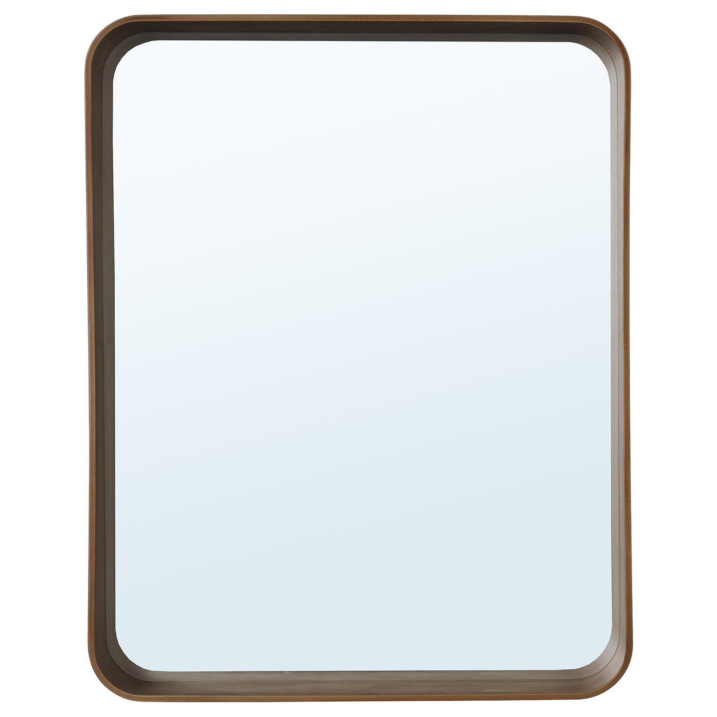 DVÄRGSYREN mirror, walnut veneer, 15 ¾x19 ¾