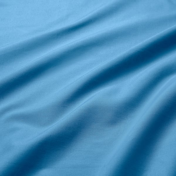 DVALA Fitted sheet, blue, Twin X-long