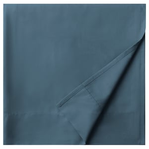DVALA Flat sheet, blue, Twin/Twin X-long