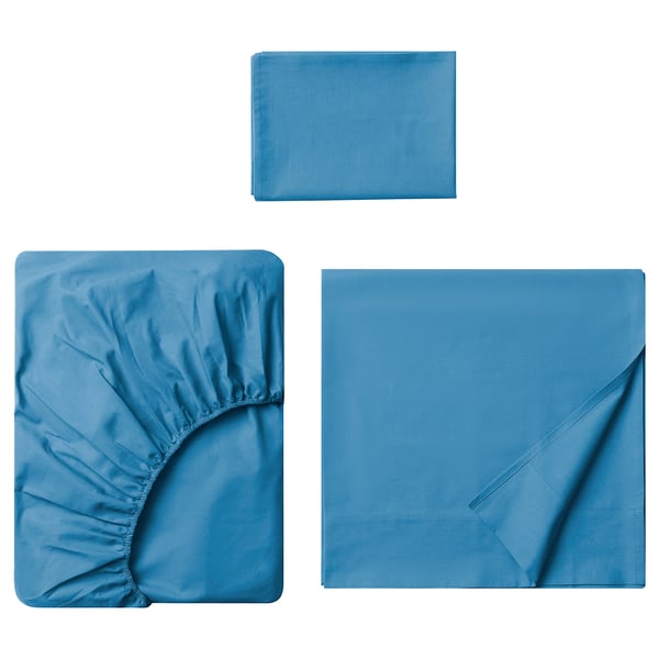 DVALA Sheet set, blue, Twin