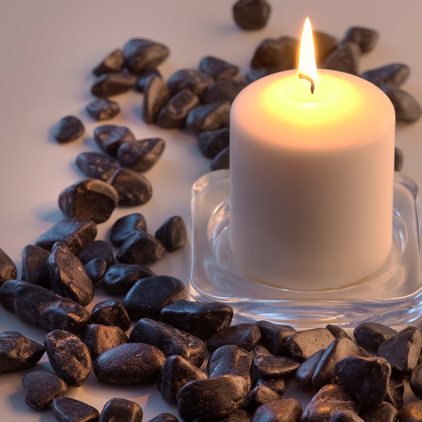 Decorative stones, dark gray 2