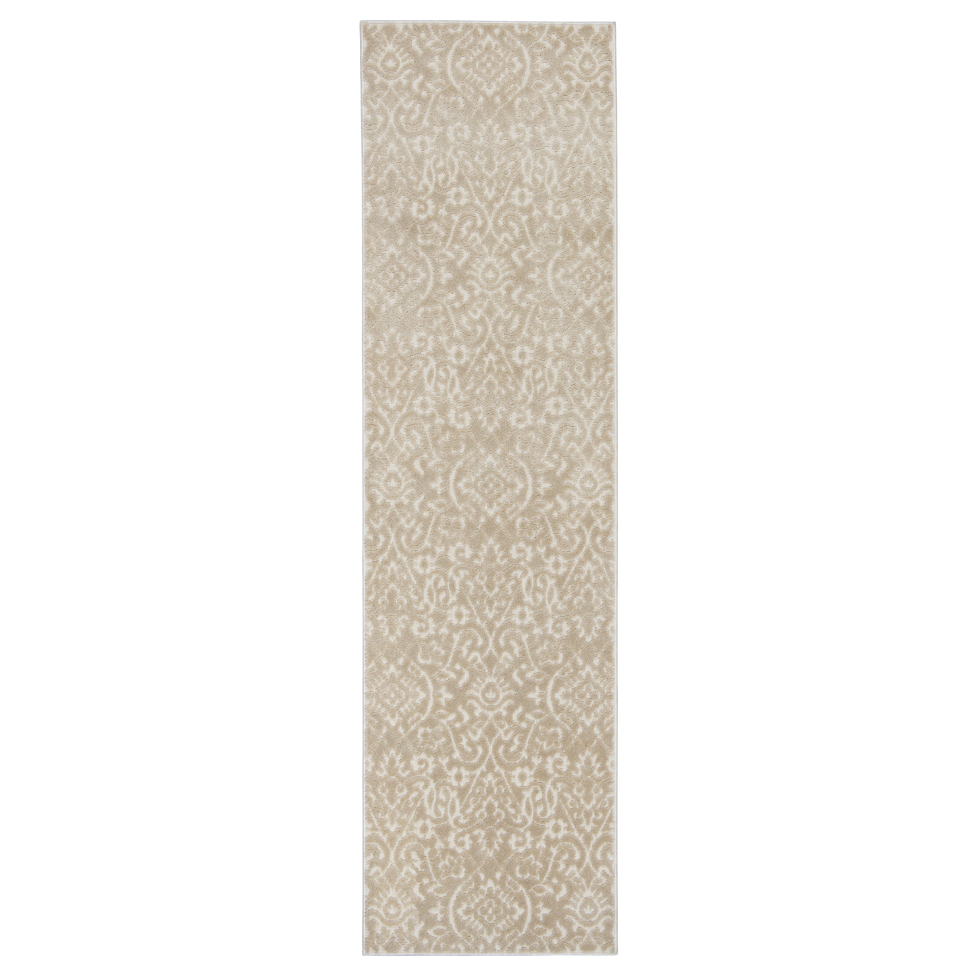 DYNT Rug, low pile, beige, Length 7 ' 10" IKEA