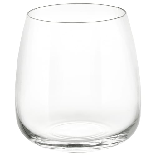 DYRGRIP glass, clear glass, 12 oz IKEA
