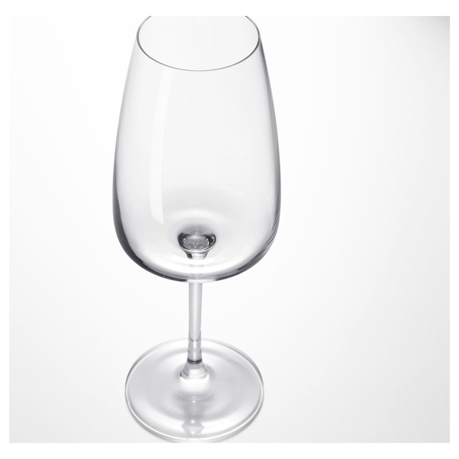 DYRGRIP white wine glass, clear glass, 14 oz IKEA
