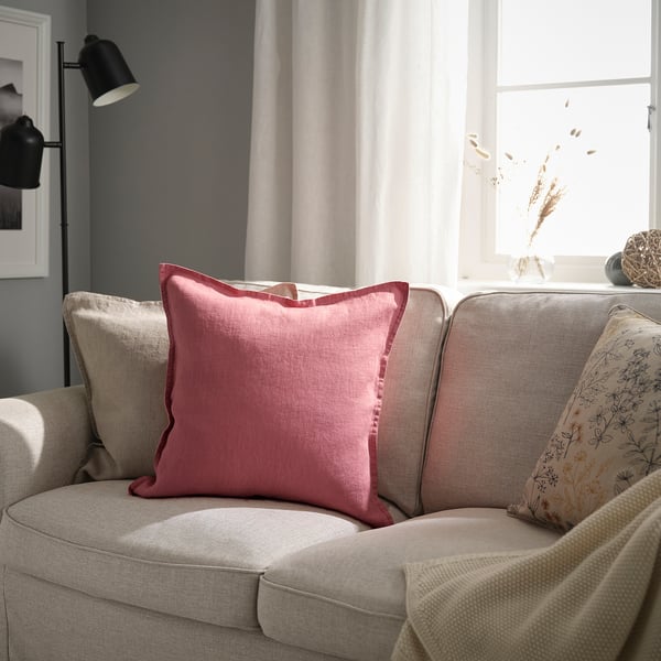DYTÅG Cushion cover, pink, 20x20 "