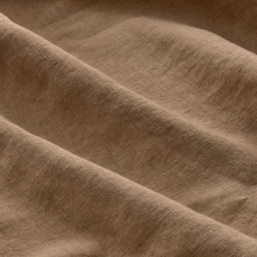 DYTÅG duvet cover and pillowcase(s), dark beige, Twin IKEA