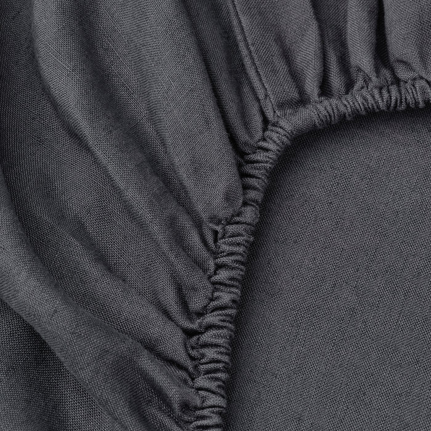 Fitted sheet, dark gray 5