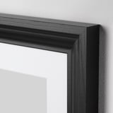 EDSBRUK Frame, black stained, 8x10 "